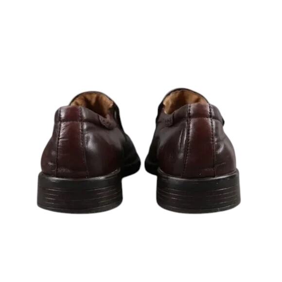 Steve Madden Shoes Men 8 Loafer Leather Brown Classic Dress Monda Slip On Formal main image 4